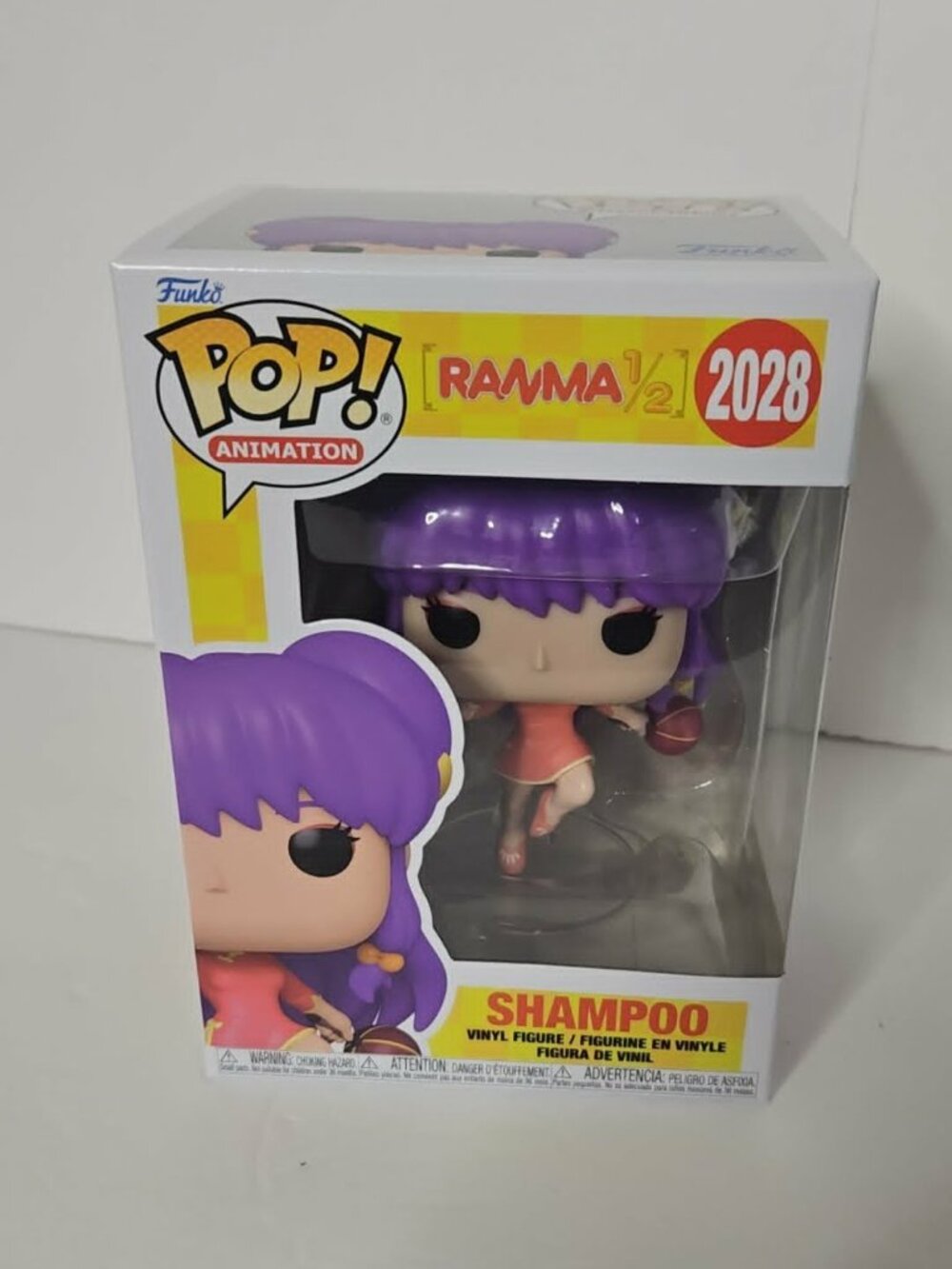 Funko Pop! Ranma 1/2 SHAMPOO #2028 Vinyl Figure - NEW In Pop Protector - Picture 2 of 7